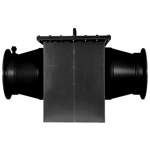 Tropfenabscheider aus PE - Einschub oben ziehbar, Baureihe TA 125-2-, mit Spr&uuml;heinheit